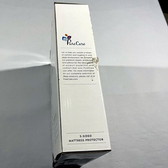 PureCare Premium Protection Rapid Chill Cooling 5 Sided Mattress Protector KING - Picture 4 of 9